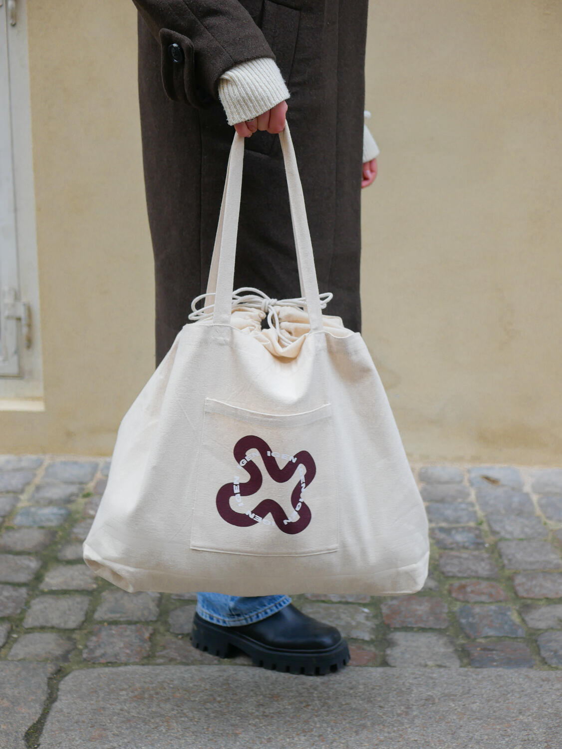 Signature shopper - Brown Swirl